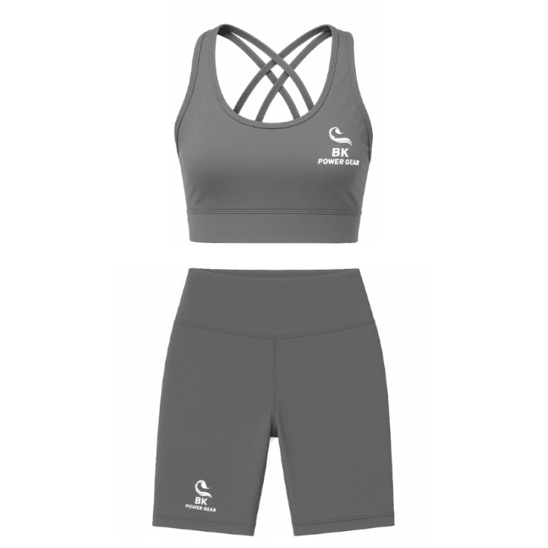 Grey Women Sports Shorts